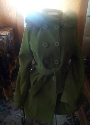 Женское кашемировое пальто1 фото