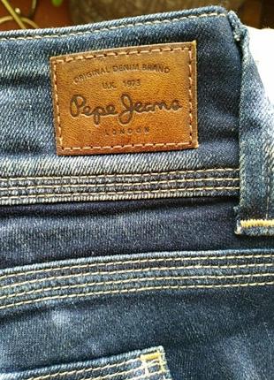 Джинсы pepe jeans, оригинал,лондон,новые,низкая посадка.8 фото