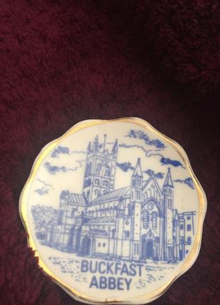 Вінтажна мініатюрна декоративна тарілка - англія