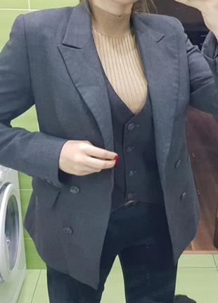 Костюм піджак двійка і желетка