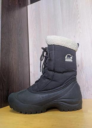 Черевики чоботи гумові зимові sorel cumberland, thinsulate