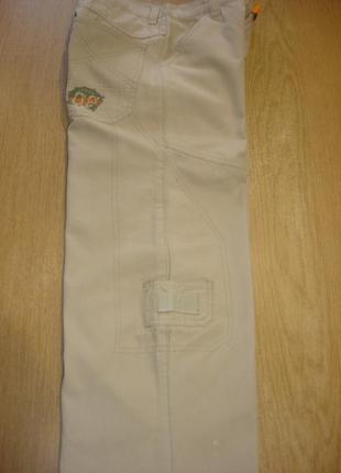 Новые джинсы с накладными карманами  "pocoplano "  152 рост7 фото