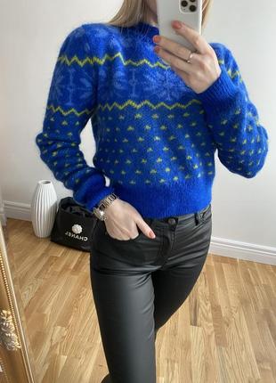 Теплий светр zara 2