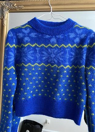 Теплий светр zara 4