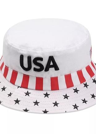 Панама флаг usa (америка), унисекс белая