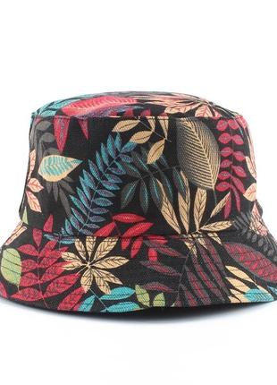 Панама двухсторонняя листья (осень), унисекс