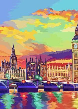 Картина по номерам красочный лондон данко