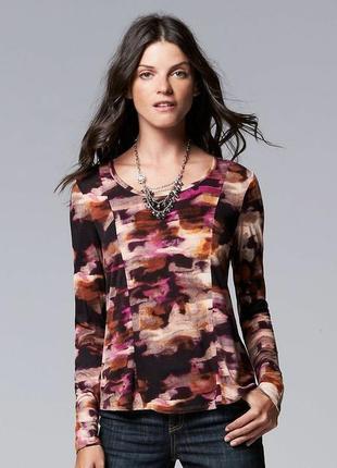 Футболка лонгслив из вискозы