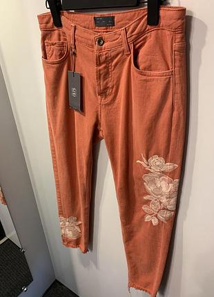 Женские джинсы «zara”, размер l3 фото