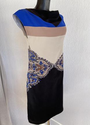 Фирменное стильное качественное натуральное платье из шелка3 фото