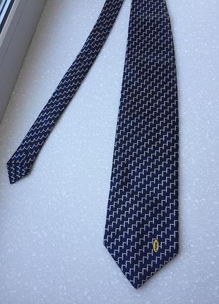 Ysl yves saint laurent галстук шелк