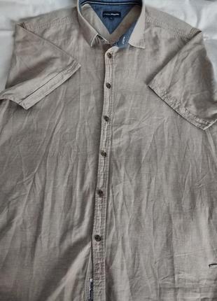 Льняная рубашка на лето.