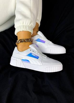 Жіночі кросівки puma cali white