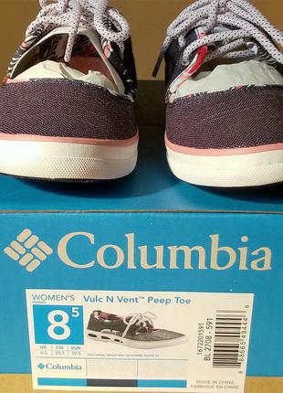 Кеди (мокасини) columbia vulc n vent 8.5 usa (39.5 р.)5 фото