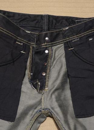 Плотные х/б джинсы темно-синего цвета jack and jones jeans intelligence 75 дания 28/32 р.7 фото