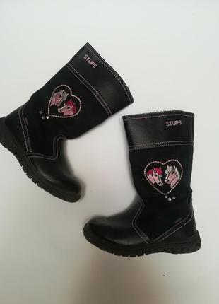 Чобітки stups 28 розмір, устілка 18,5 см.