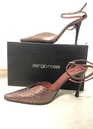 Оригинал! новые босоножки sergio rossi