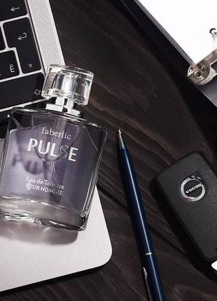 Туалетна вода для чоловіків faberlic pulse