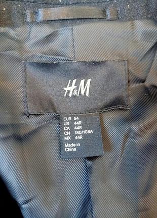 Шерстяной пиджак h&amp;m 7