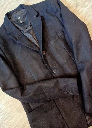 Шерстяной пиджак h&amp;m 4