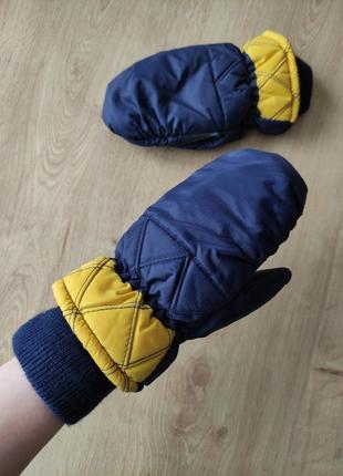 Дитячі спортивні лижні термо рукавиці thinsulate, р. 61 фото