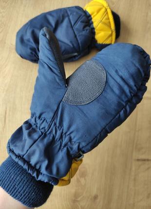 Дитячі спортивні лижні термо рукавиці thinsulate, р. 65 фото