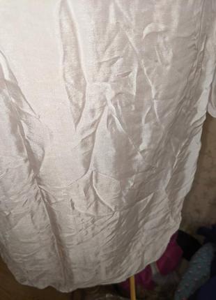 Сукня туніка кольору айворі3 фото