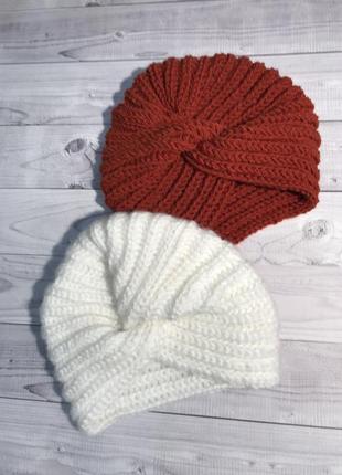 Шапочка чалма шапка узел шапка мохеровая тюрбан чалма