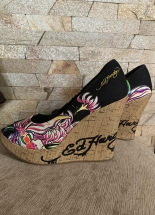 Ed hardy босоніжки