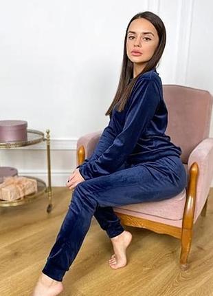 Красивий плюшевий костюм, комлект оксамитовий, подарунок на 8 березня