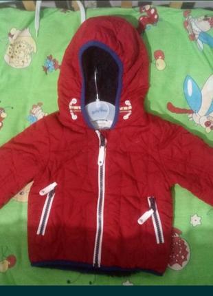 Курточка на мальчика 68-74