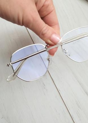 Очки имиджевые, прозрачные очки