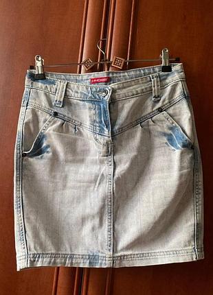 Юбка джинсовая denim xs-s