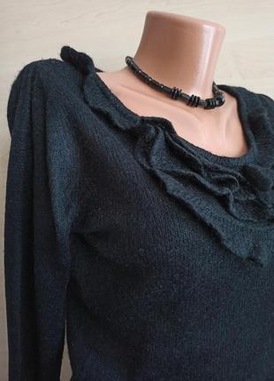 Укороченный свитер кофта джемпер  с рюшами next  италия