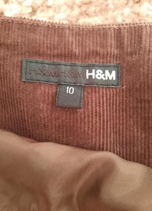Идеальная вельветовая юбка на запах h&m7 фото