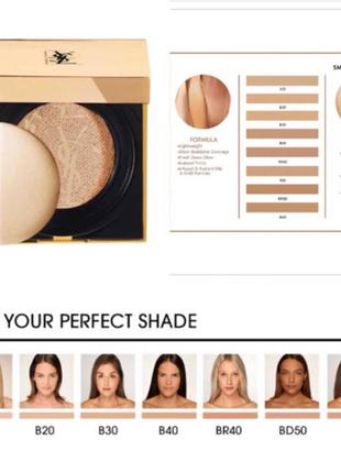 Yves saint laurent  cushion тональний кушон. refill5 фото