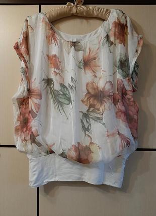 Шелковая блуза италия3 фото