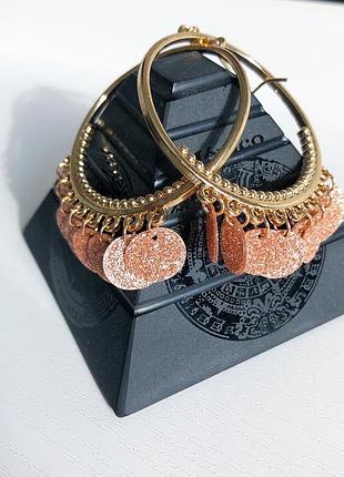 Сережки кільцями