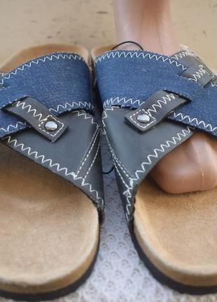 Ортопедичні сланці тапки шльопанці шльопанці natural walk р. 45 29 см2 фото