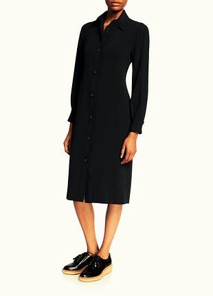 Элегантное платье рубашка ralph lauren с длинными рукавами "12" usa на m-l