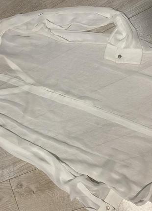 Esprit-напівпрозора блузка/сорочка 👌4 фото