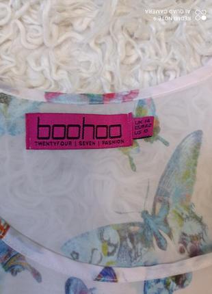 Шифонова Блуза boohoo3 фото