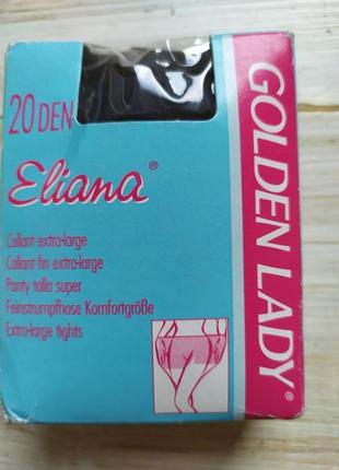 Тонкие черные колготки 30 ден на большой размер -xxl+++5xl