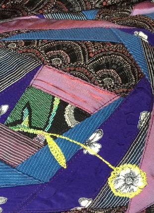 Сумка текстильная ручной работы hand made на подкладке и с внутренними карманами3 фото