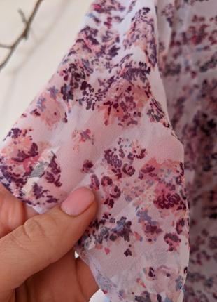 Блуза 💓 цветочный принт4 фото