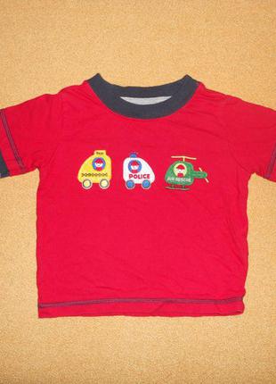 Футболка 9-12 мес р.74-80  mothercare