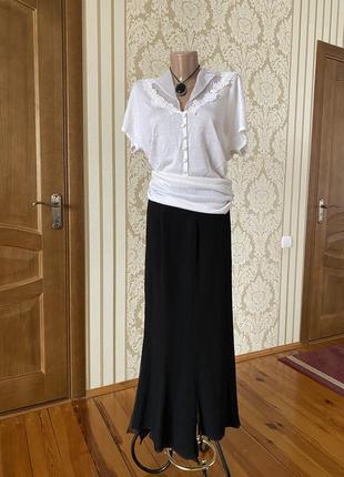 100 % шелк  итальянская винтажная юбка классика 👍4 фото