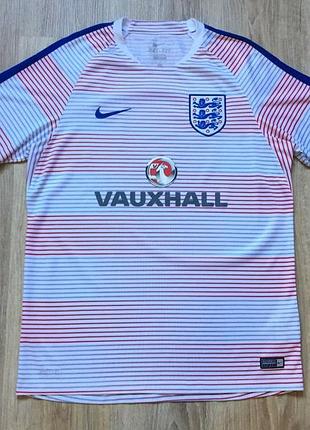Коллекционная футбольная джерси nike england pre match training shirt 2016/2017