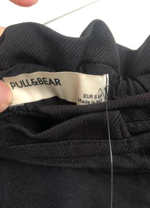 Жіночі штани штани paperbag від pull & bear з вилогами8 фото