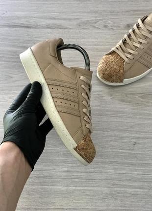 Кроссовки adidas superstar кожаные оригинальные женские стильные2 фото